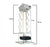 LIFT ELECTRICO PROYECTOR A TECHO, MOTOR TUBULAR, C/R, 1 METRO, 40KG, DINON - sku:9006