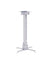 SOPORTE PARA PROYECTOR A TECHO EXTENSIBLE 38-58 CM, 360°, 13.5KG, BLANCO DINON - Sku: 11741