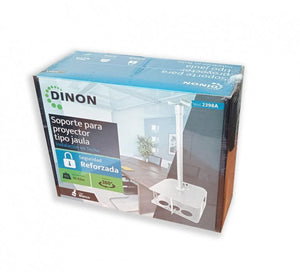 SOPORTE PARA PROYECTOR TIPO JAULA SEGURIDAD DINON, 60CM, HASTA 30KG - SKU2398