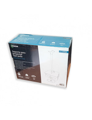 SOPORTE PARA PROYECTOR TIPO JAULA SEGURIDAD DINON, 60CM, HASTA 30KG - SKU2398