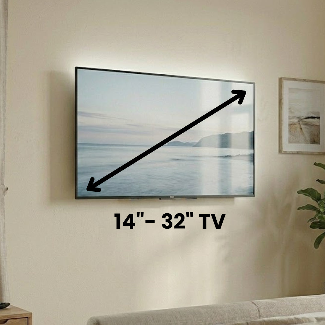 Soporte de TV brazo Dinon, para TV/monitor de 14" a 32"