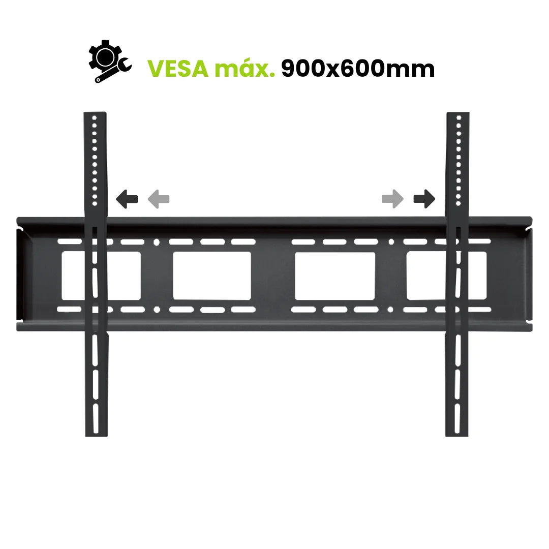 Soporte Fijo Dinon para Smart TV 60" a 120" - VMAX 900x600