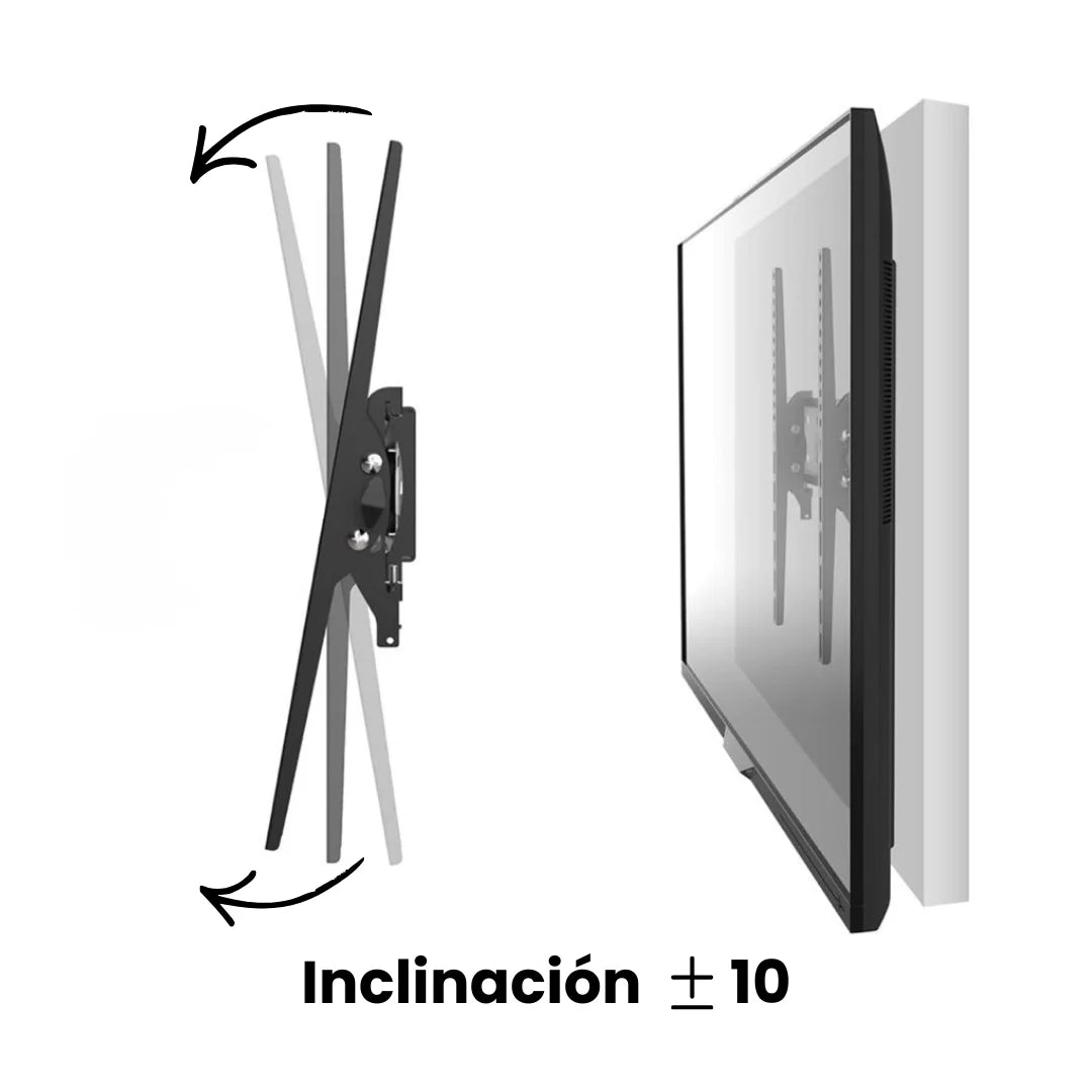 Soporte de TV Dinon Universal con inclinación de +-10
