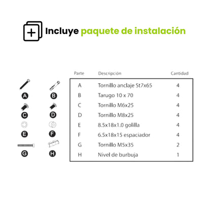 Soporte Fijo Dinon para Smart TV 60" a 120" - VMAX 900x600