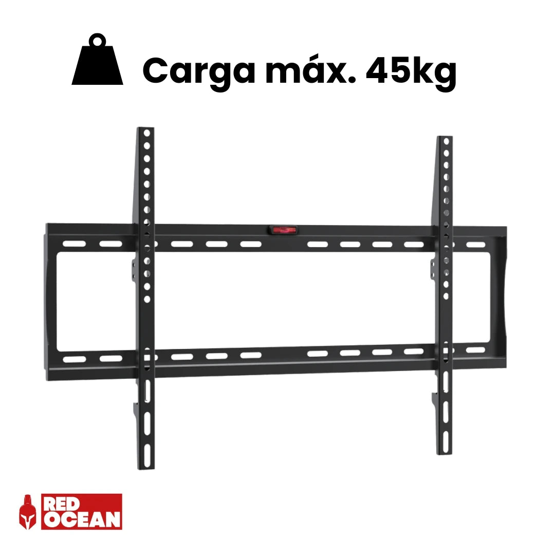 Soporte de TV Fijo Red Ocean. Carga máxima de 45kg