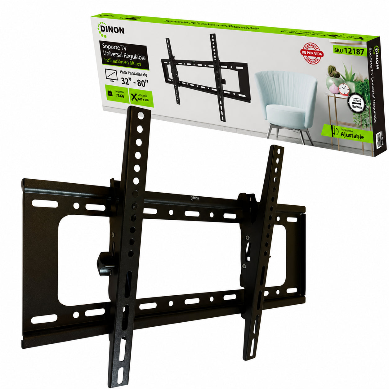 Soporte de TV regulable universal Dinon, hasta 80 pulgadas de tv