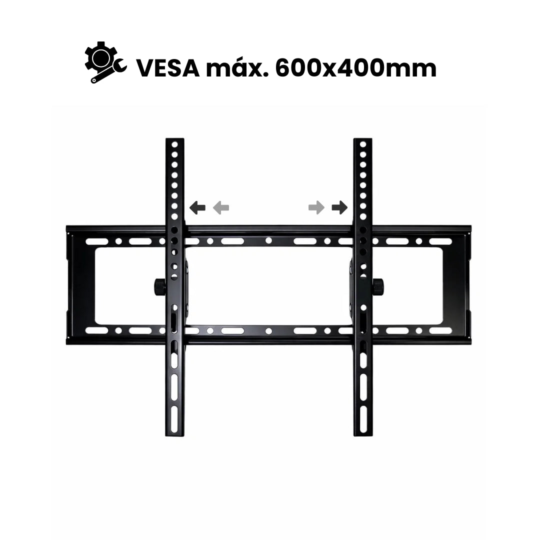 Soporte de TV regulable con un VESA de hasta 600x400mm