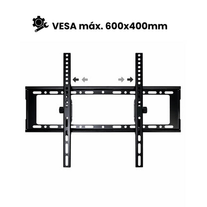 Soporte de TV regulable con un VESA de hasta 600x400mm