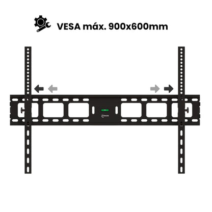 Soporte de TV regulable Dinon. Compatible con VESA 900x600mm