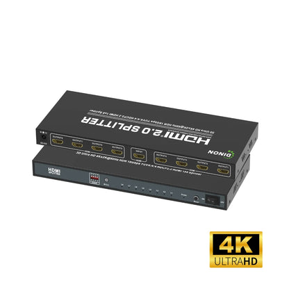 Splitter HDMI 2.0 1x8 4k60hz Dinon. 1 entrada y 8 salidas HDMI