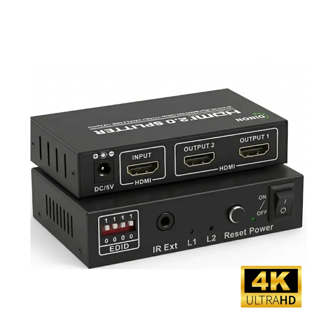 Splitter HDMI Dinon 2.0 4K@60Hz Heavy Duty