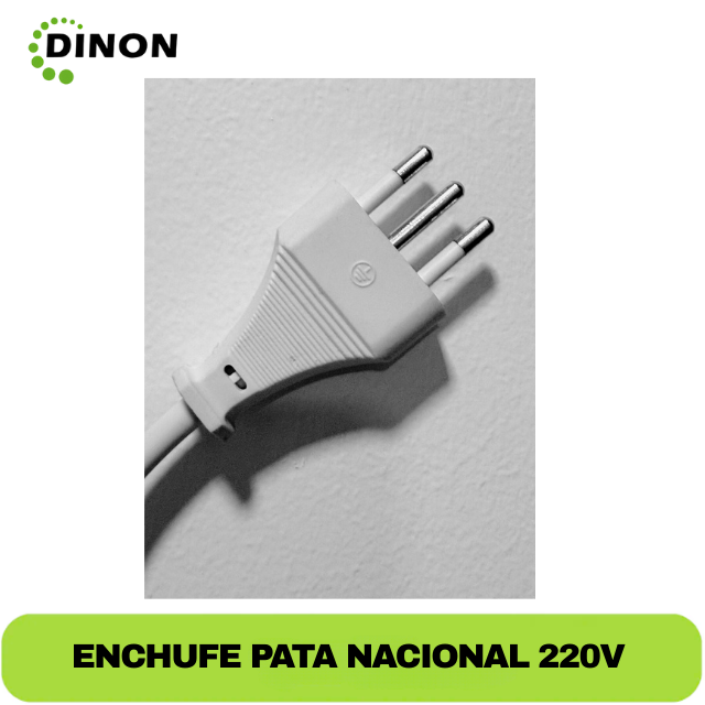 Enchufe nacional de tres patas 220V del telón eléctrico Dinon compatible con Chile