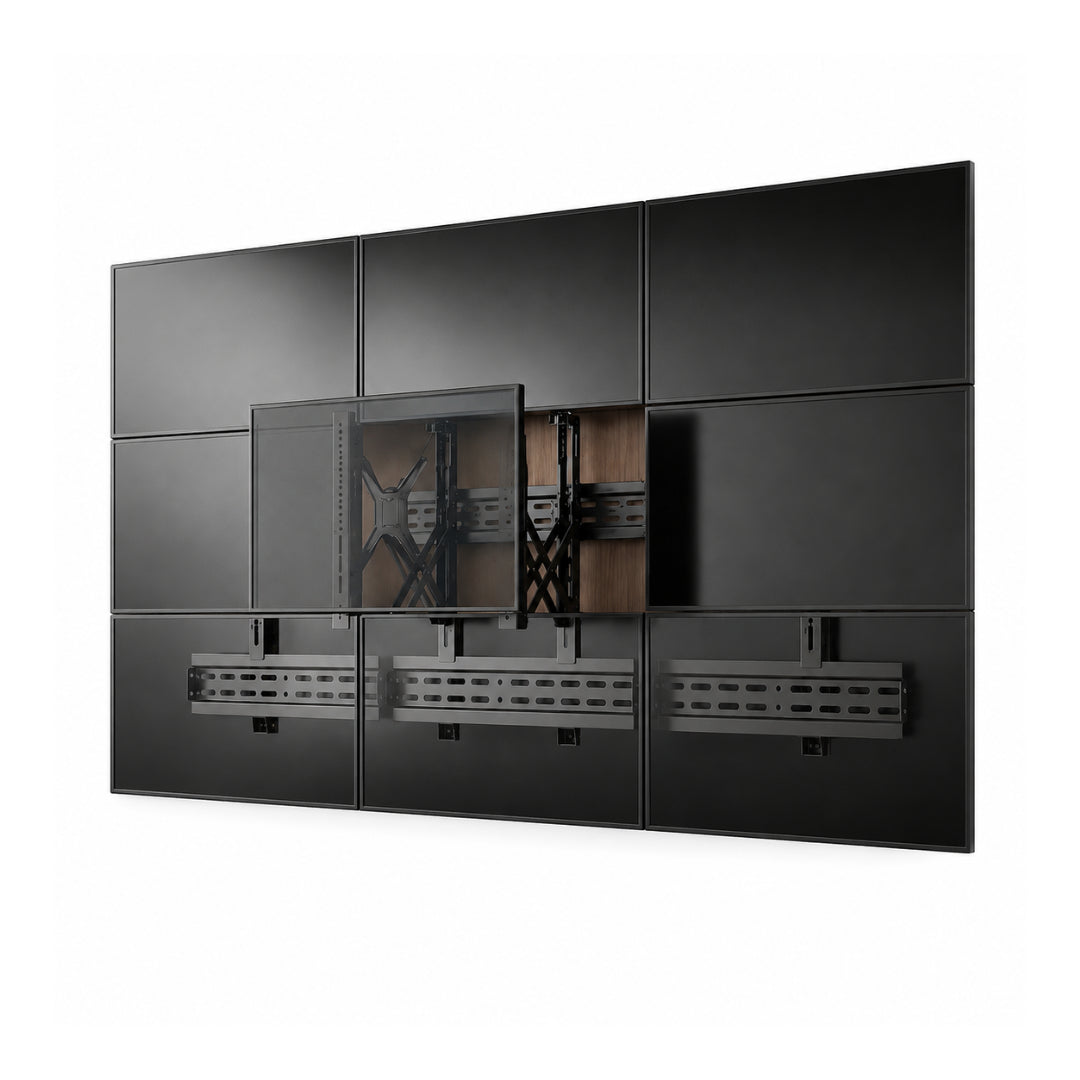 Soporte Para Videowall Con Pop Out 32-70". 6-22Cm. Vmax 600X400. 45Kg, Dinon