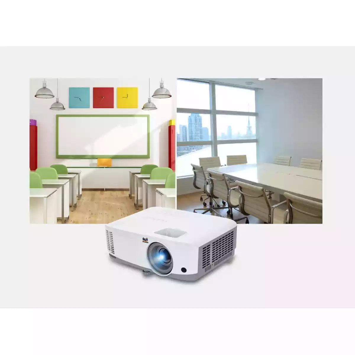 PROYECTOR VIEWSONIC PA503S DLP SVGA 4000 LUMENES, SVGA 1xHDMI RGB