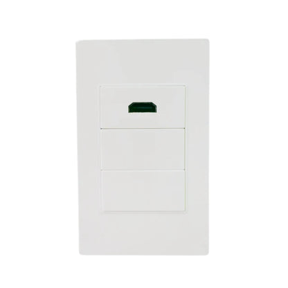 Pack Modulo Hdmi 2.0 Angulo De 90° + Wallplate (Sku 12258) + 2 Modulos Ciegos (12259)